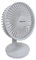 9 White Rechargeable USB Desk Fan - Wireless Portable & Quiet with 3 Speed Settings - 1200mAh Battery Operated 9 Inch Cordless Fan - Fans & Cooling for Home & Office