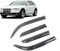 ZDDYUU Windabweiser für Audi A4 B8 8K 2008-2016, Autofenster Regenschutz Luftabweiser Regenabweiser Anklebbare Integrierte Deflektoren 4 Stück