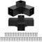 Alloy Steel Pergolas Brackets Kit for 4x4 Lumber, Sturdy and Long lasting, Easy DIY Garden Metal Gazebo (B)