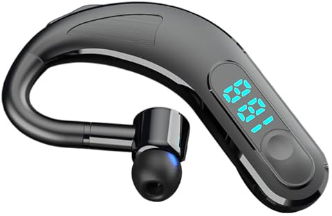 Over degli auricolari, avvolgenti auricolari Cuffie wireless stereo che | Auricolare a di lungo con orecchini, bassi profondi a prova di sudore per sport, allenamento, corsa