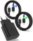 45W Cargador Carga Rapida 2M+1M, Cargador USB C con Cable Tipo C,Enchufe Tipo C para Samsung Galaxy S24/S25/S23/S22/S21 Ultra/S20/S20+/Note 20/10/A73/A53/A52/s10/s9