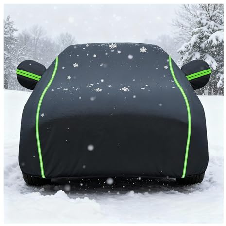Autoplane Outdoor Wasserdicht Für Mini Cabrio F57 2005-2022,Auto Schutzhülle Winter Autogarage Abdeckung Vollgarage Autoplanen Garagen MaßGeschneiderter vg887qj