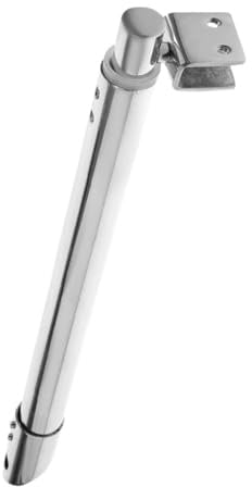 DIKACA Asta di Supporto Doccia ad Alta Resistenza in Acciaio Inossidabile Argento Sostituzione Staffa Doccia Muro per Vetro 8-12mm per Porta Box Bagno
