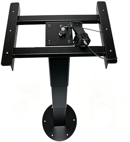 YUE JJXN Tischbeine Höhenverstellbar Klappbar 31-71cm, Tischgestell Teleskop 80kg, Pneumatisches Tischbein für Hubtisch Wohnwagen