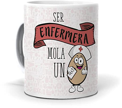 Taza Ser Enfermera Mola un Huevo