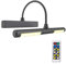 BIGLIGHT Lampe Picture sans fil, Avec Télécommande Lampe Murale sans fil, Alimentée Par Batterie, Tête Pivotante de 13 pouces à 180 °,Avec 3 Modes d'éclairage Affichage Dimmable- Noir