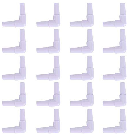 20 Stück Aquarium Schlauchverbinder 3 Wege Aquarium Luft Ventil Stecker Kunststoff Luftschlauch Adapter Schlauch Verbinder für 4 mm Aquarium Luftschlauch
