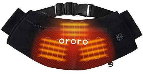 ORORO Heated Hand Muff, 14 Hours of Warmth, Electric Hand Warmer Pouch with Rechargeable Battery