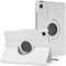 360 Rotate Case for Samsung Galaxy Tab A8 10.5 (2021) X200 X205 Leather Stand Cover (White)
