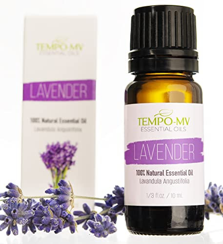 Lavendelöl BIO - 100% rein und natürlich, unverdünnt, therapeutische Qualität. Ätherisches Lavendelöl - Lavandula Angustifolia - für Aromatherapie - Diffuser und Körperpflege - Lavender Oil (10 ml.)