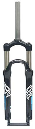 KANGXYSQ Forcella Bici Mountain Bike 24 Pollici,Forcella Meccanica Lega di Alluminio Controllo delle Spalle Tubo Dritto Forcella Ammortizzata (Color : B, Size : 24in)