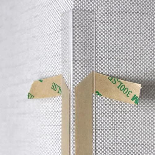 Bande de protection transparente pour coins muraux en forme de L, protection de pare-chocs de meubles, bande autocollante en plastique avec bandes adhésives (taille : 0,9 m)