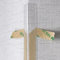 Bande de protection transparente pour coins muraux en forme de L, protection de pare-chocs de meubles, bande autocollante en plastique avec bandes adhésives (taille : 0,9 m)