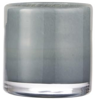 IB Laursen Topf Venecia durchgefärbtes hellblaues Glas