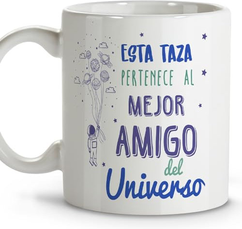 Tasse Best Friend Tasses originales à offrir Tasses petit-déjeuner. Cadeaux originaux pour amis. Tasse en céramique 330 ml