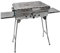 Mangal Khan Edelstahl rostfrei Schaschlik Grill mit Grillrost
