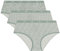 DIM Les Pockets Coton Couleurs & Motifs x3 Boxer, Green Safari Pack, L (Lot de 3) Femme