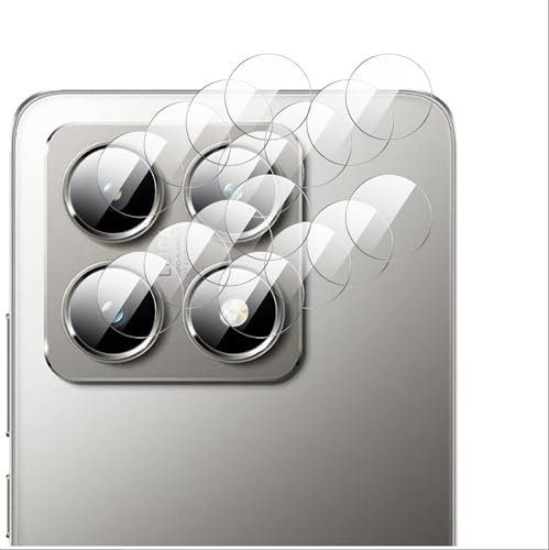 GIOPUEY [Super Sottile 4 Pezzi Pellicola Fotocamera Compatibile con Xiaomi 14T, HD Vetro Temperato [Resistente ai Graffi] Protezione Fotocamera per Xiaomi 14T
