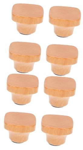 Amosfun 2sets Pot Cover Handle Replacement Knobs for Yogurt Pots Comfortable to Clean 4pcs*2