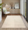 the carpet Everest - moderner Kurzflor Teppich Wohnzimmer Schlafzimmer mit Hoch-Tief-Effekt, 3D Effekt, hohe Flordichte und angenehm weich, Panglao Design, Beige, 160 x 230 cm