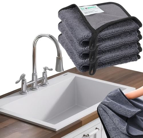 Shiny Bath Wipes Cleaning Cloths,3pcs Shiny Bath Drying Towels,Shower Doors Drying Towels,16 * 16in Streak Free Glass Window Car Mirror Super Absorben Microfiber Cleaning Cloths (3pcs grey 16 * 16″)