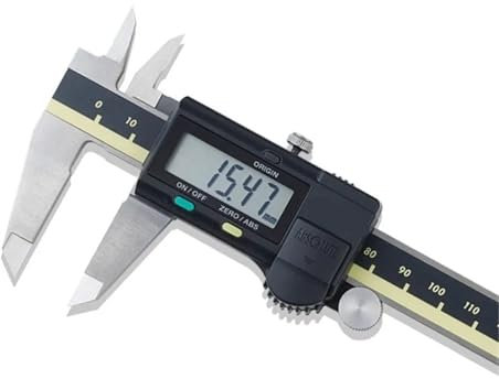 LEOTNNDQ Calibro 500-196-20 Calibri digitali Pollici/Metrico 6 Gamma 0-150mm -0,001(200mm 500-197-20)