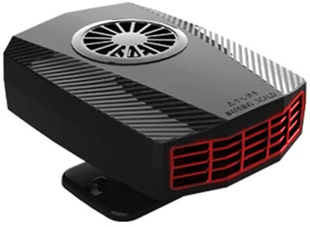 Chauffage électrique portable anti-buée pour voiture, petit ventilateur réglable pour pare-brise pour camion, berline, pickup, SUV, scooter, chariot, camping, bureau, salle de bain