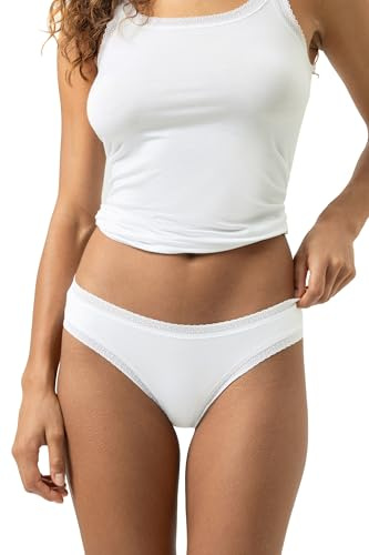 Mey Damen Hipster mit Spitze Serie Modal Lace | Tiefer, hüftiger Sitz, Mit elastischer Spitzenverzierung, Ohne Seitennähte, Baumwolleinsatz, Weicher Griff, Gr. XS-XXL