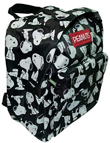 Peanuts Classic Rucksack 25 centimeters 5.75 Schwarz (Black)