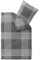 CelinaTex Touchme Biber Bettwäsche 135 x 200 cm 2teilig Baumwolle Bettbezug, Set, Bettgarnitur für Sommer und Winter, ganzjährig, pflegeleicht, Stine Karo grau anthrazit