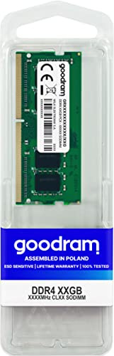 GOODRAM 16GB DDR4 PC4-21300 2666MHz SO-DIMM 260pin 1.2V
