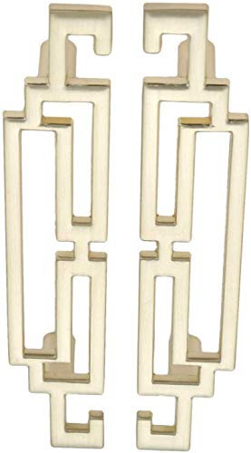 Pull Handle for Kitchen Cabinet Door Drawer Handles and Knobs Furniture Hardware Retro European Style (5pcs, 96mm Gold)