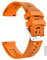 ANBEST Compatible avec Garmin Forerunner 245/Vivoactive 3/Forerunner 645 Bracelet, 20mm Bracelet en Silicone de Rechange pour Garmin Venu/Venu SQ/Venu 2 Plus/Vivomove HR Smart Watch, Orange