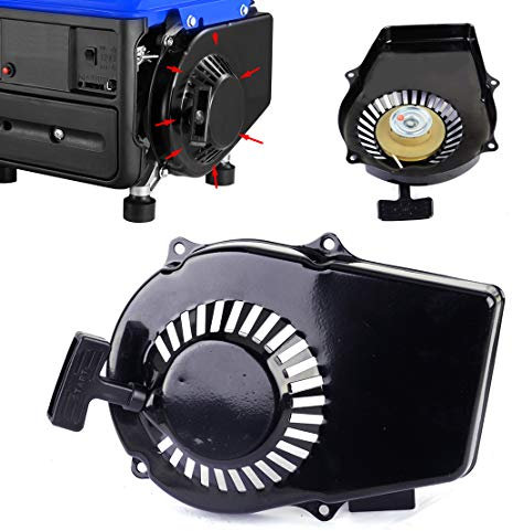 Recoil Pull Starter per Yamaha ET650 ET950 Ricambio per tosaerba Recoil Recoil Rewind Black Motor Engine Generator