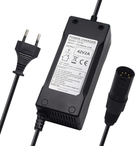 Abakoo für Pedelec Ladegerät (42V 2A) Für Akkus 5-Pole-XLR 2A 84W