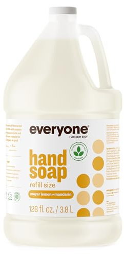 Everyone Liquid Hand Soap Refill, Meyer Lemon & Mandarin, 1 Gallon