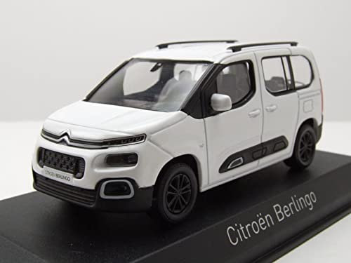 Norev 1:43 Citroen Berlingo 2020 Weiß Modellauto für Kinder, Unisex, 10 cm, 1 Count