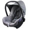 BAMBINIWELT Bezug Ersatzbezug kompatibel mit Maxi-Cosi CabrioFix für Babyschale 6-tlg Komplett-Set hochwertiges Polyestergemisch (meliert grau-hellgrau)