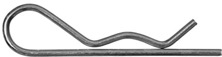 DOJA Barcelona | R-Federstecker | 2mm | Klappsplinte Sortiment Pack 50 | R-Federsplint aus verzinktem Stahl für Karosserie | Splint Federverschluss | Safety Motor Zugfeder Splinte | Sicherungssplint