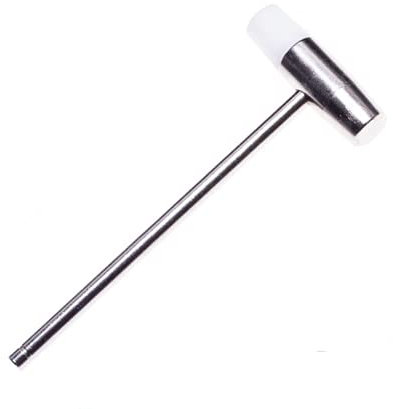 1pc Dual Head Small Hammer Double Face Jewelry Mallet Mini Tuning Hammer Craft Leather DIY Watch Woodworking Repair Tool, M, other gemstones
