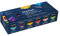 KREUL 90597 - Javana Stoffmalfarben für helle und dunkle Stoffe, Set Color Living, 6 x 20 ml und ein Pinsel, brillante Farbe mit pastosem Charakter, nach Fixierung waschbeständig