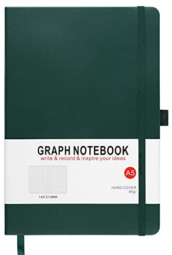 Graph Notebook Verde Scuro
