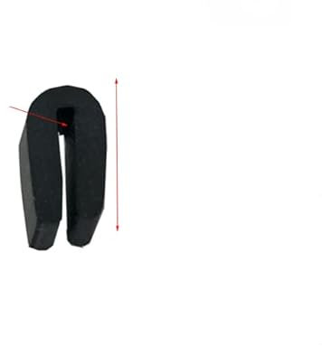 1/2/3/5/10M Black Rubber Edge Strip U Section Anti Oil Seal Edge Shield Encloser Inner Width 0.5-10mm High 5-15mm-1 x 7mm,3 Meter