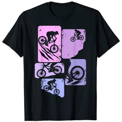 Downhill Mountainbike Biker MTB Mädchen Damen Kinder T-Shirt