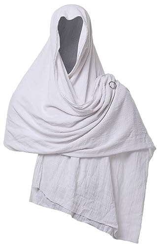 GRACEART Mittelalter Halstuch Tuch Kopftuch Renaissance Pirat Leintuch 230X130 cm
