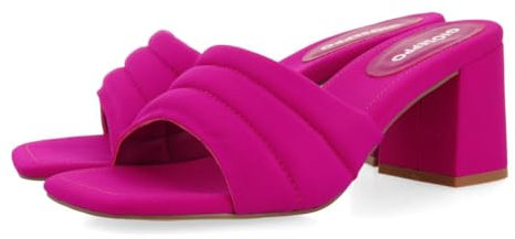 GIOSEPPO Sandalias Fucsia DE TACÓN DESTALONADAS para Mujer BUCODA