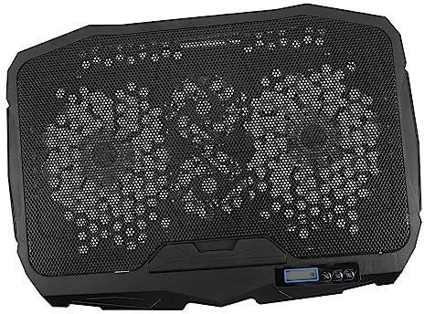 Uonlytech Gaming Laptop Cooler Touch Control White Laptop Cooling -angle Adjustment