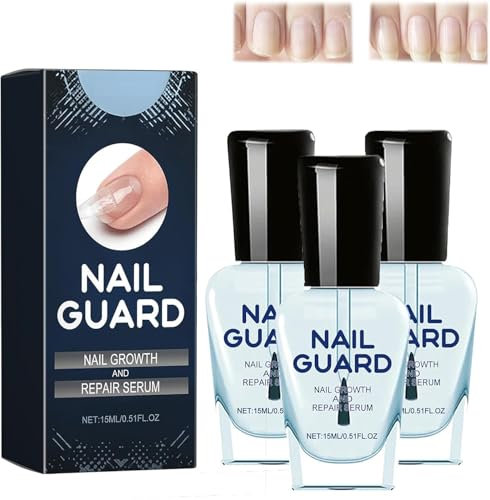 Onyxoguard Nail Growth and Repair Serum, Nail Serum for Strength and Growth, Nail Strengthener for Damaged Nails, Onyxo-guard Nail Growth and Repair Serum, Nail Care, 15ML (3PCS)