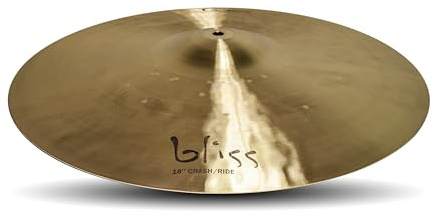Dream Cymbals and Gongs BCRRI18 Bliss Series Crash/Ride Cymbal - 18 inch