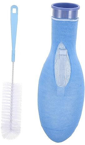BESPORTBLE Noturinal für Fahrzeuge urinflasche travel Toilet Unisex-Urinal die notfalltoilette Camping-Urinal pinkelflasche für Kleinkinder Urinal für Erwachsene Outdoor-Töpfchen PVC Blue